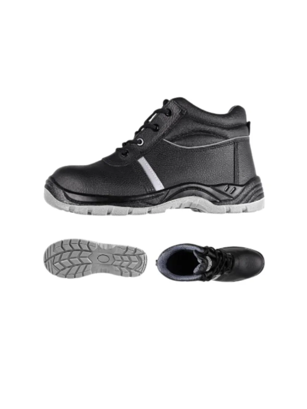 NEW Safewaypower Men's Steel Toe Slip-Resistant Safety Work Boots Size 10